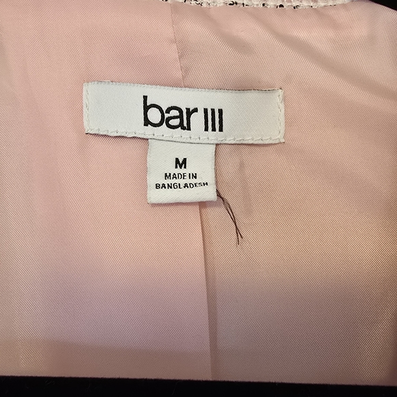Bar III Pink Women's Blazer - Picture 3 of 8